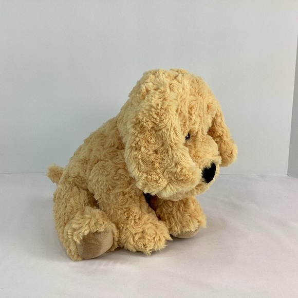 Warmies Cozy Plush Golden Puppy Dog Junior Mini Therapy Microwavable Heatable - Picture 3 of 12